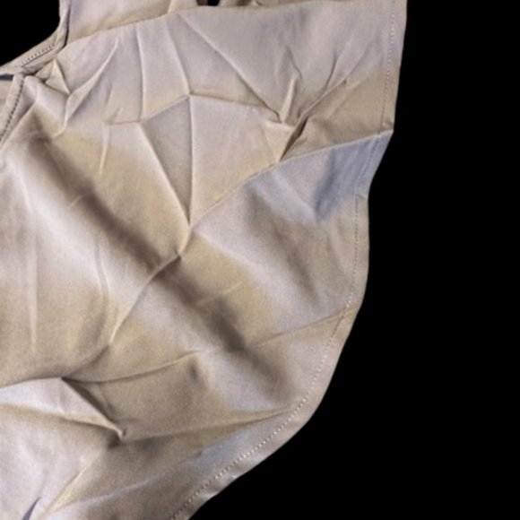 Taupe Open Low Back with Ruffle Midi Dress - Picture 9 of 12